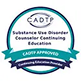 Addictions Behavior Analysis (ABA) Monitor accreditation badge - certified addiction treatment quality and standards