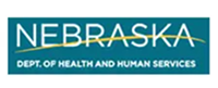Nebraska Department of Health and Human Services (DHHS) accreditation badge - certified addiction treatment quality and standards